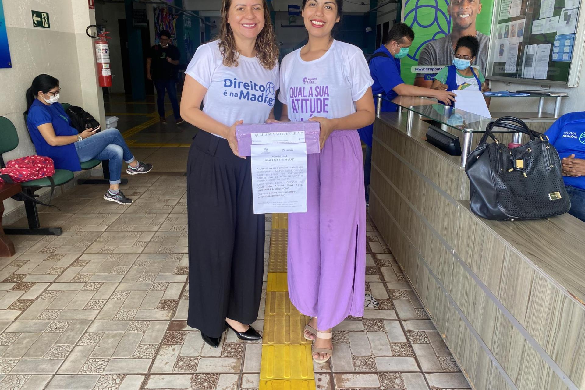 Grupo Madre Tereza recebe a visita da coordenadora de políticas públicas das mulheres de Santana