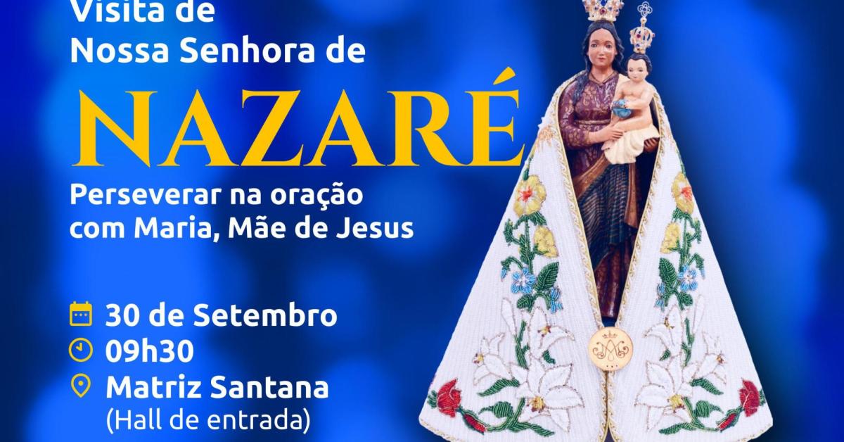 Grupo Madre Tereza Recebe a Visita da Imagem de Nossa Senhora de Nazaré Grupo Madre Tereza Recebe a Visita da Imagem de Nossa Senhora de Nazaré