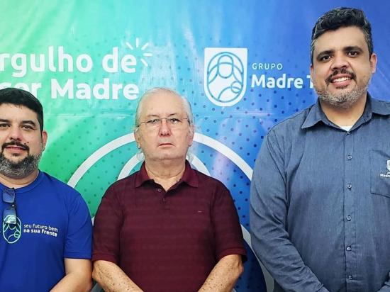 Grupo Madre Tereza recebe a visita do ilustre Sr. José Jeová Freitas Marques