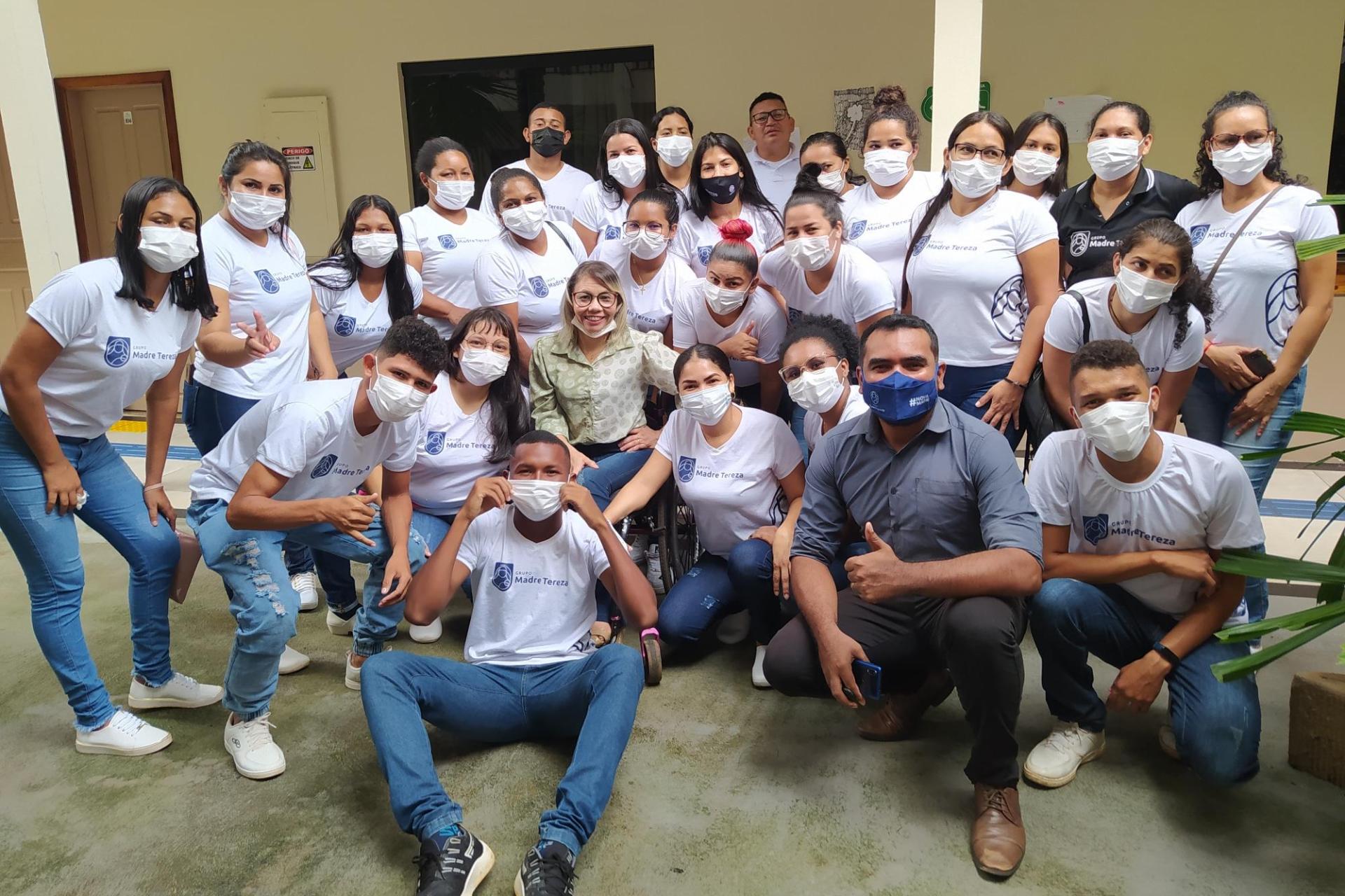 Grupo Madre Tereza recebe visita técnica itinerante dos alunos do Polo Calçoene