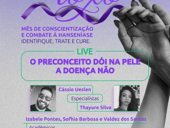 Live do Mês Janeiro Roxo: Combate ao Preconceito contra a Hanseníase