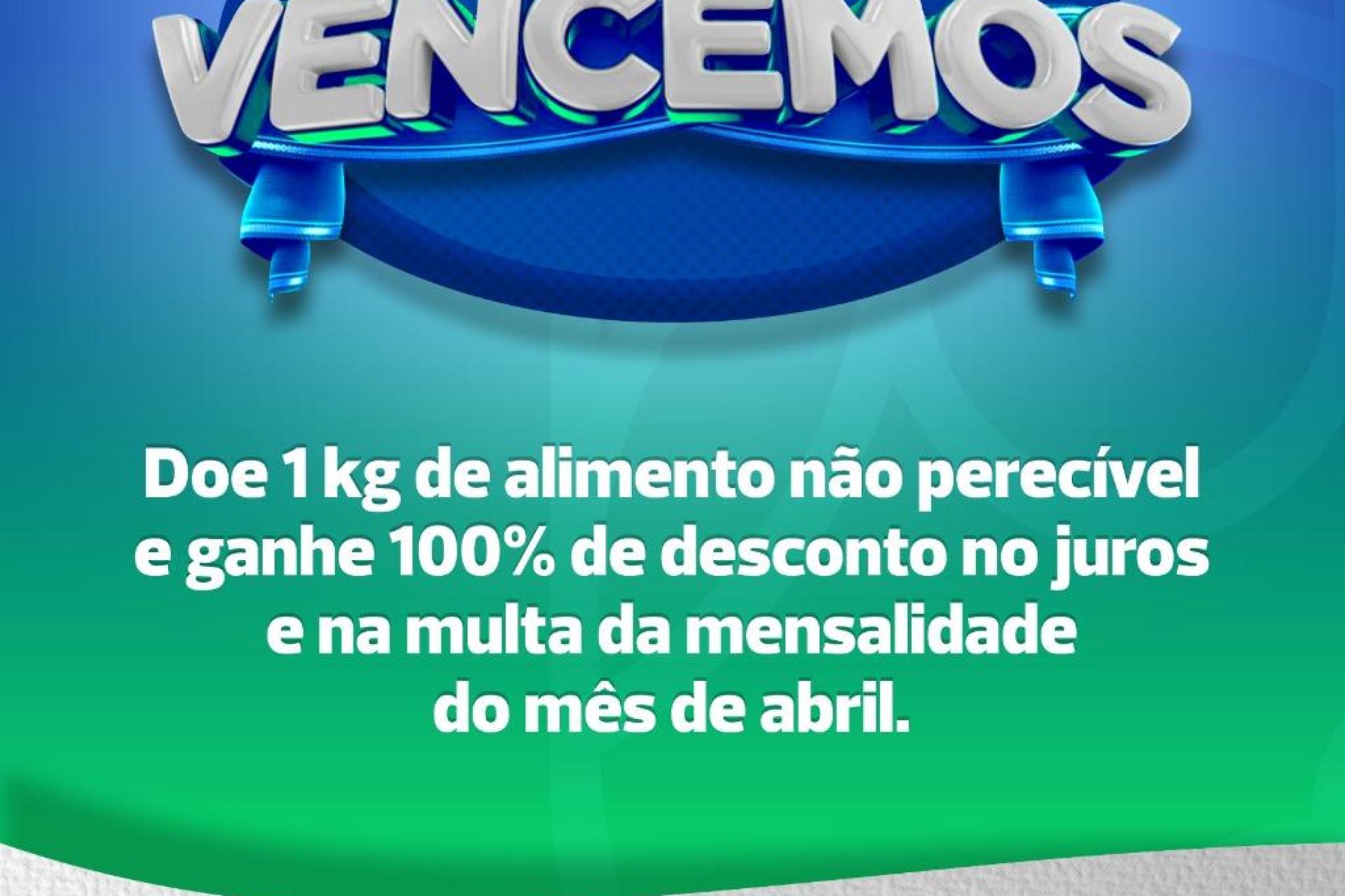 Nós vencemos!