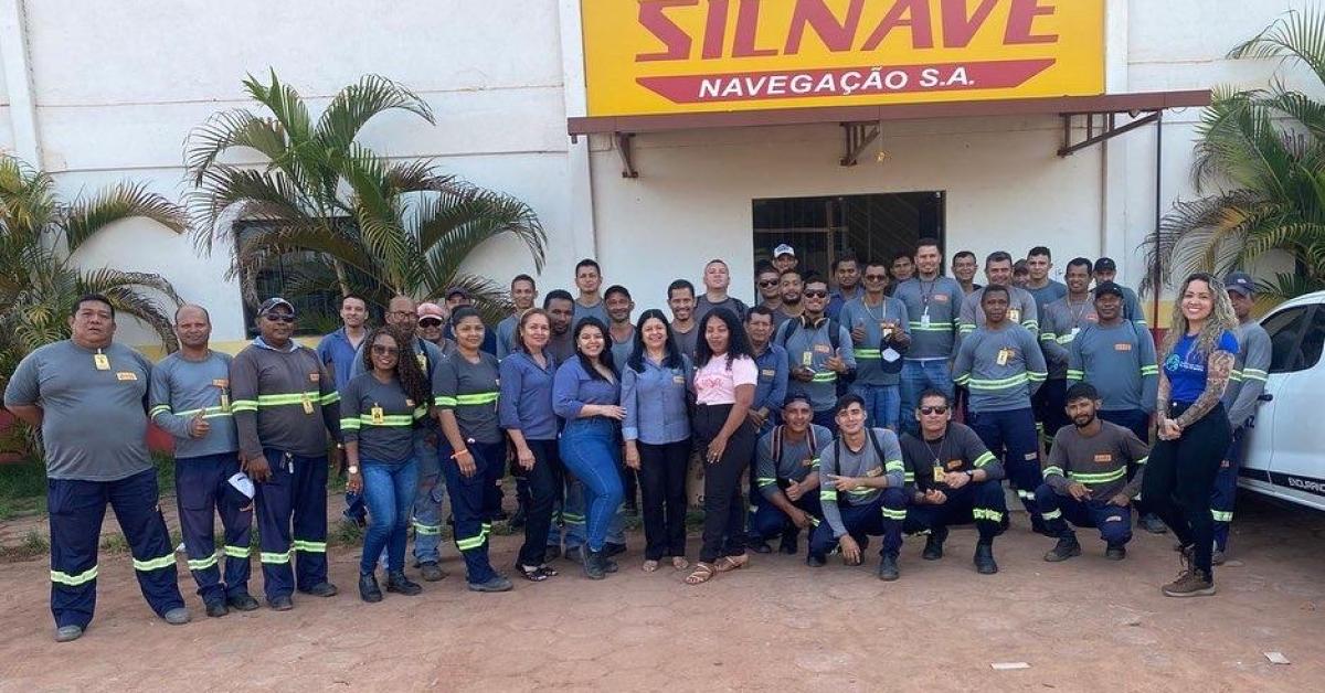 O Grupo Madre Tereza realiza Palestras sobre Outubro Rosa e a prevenção ao câncer de mama na Empresa Silnave Navegações O Grupo Madre Tereza realiza Palestras sobre Outubro Rosa e a prevenção ao câncer de mama na Empresa Silnave Navegações
