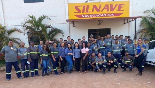 O Grupo Madre Tereza realiza Palestras sobre Outubro Rosa e a prevenção ao  câncer de mama na Empresa Silnave Navegações