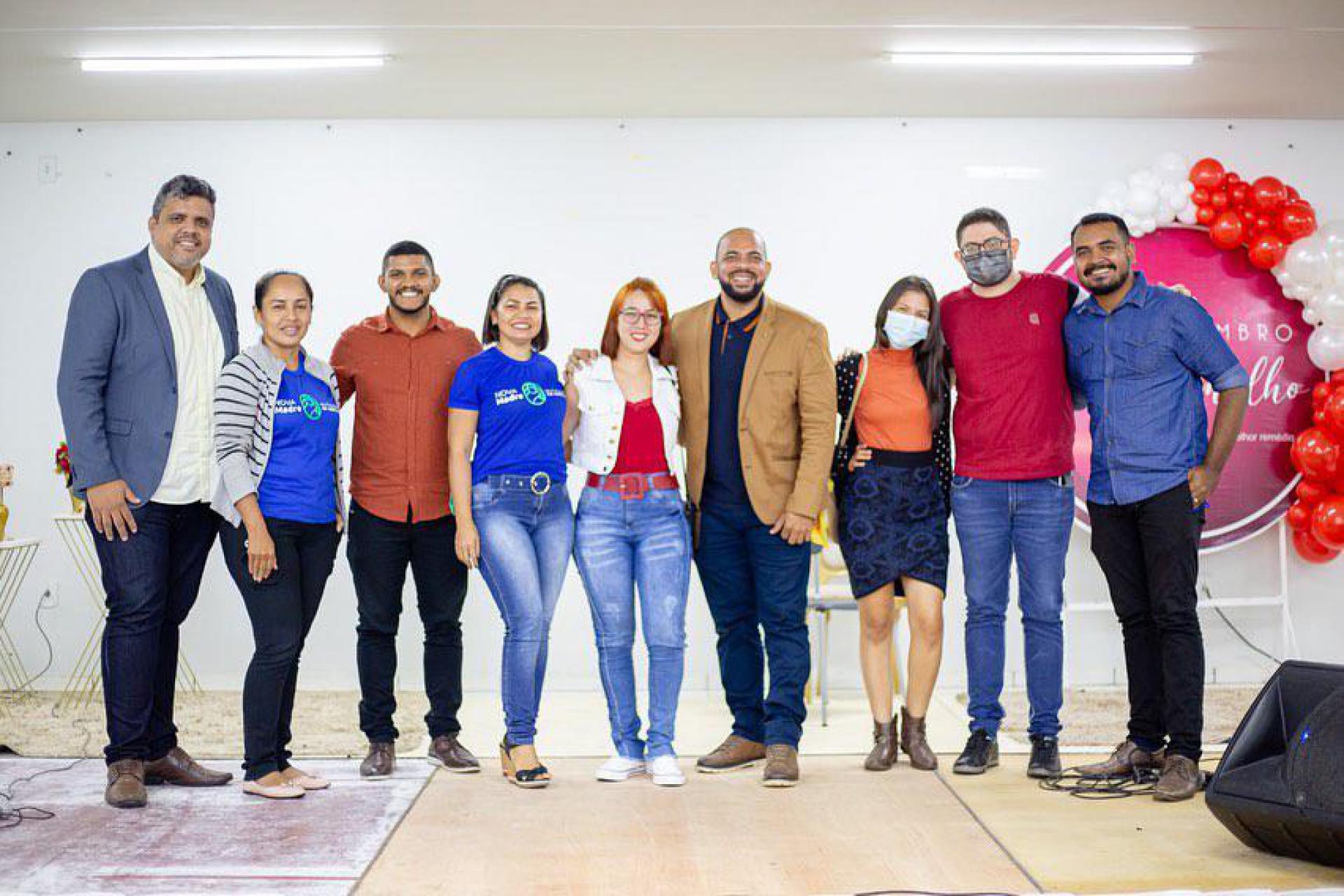 o Grupo Madre Tereza realizou no auditório da Banda Macapá o Ciclo de Palestras Dezembro Vermelho.