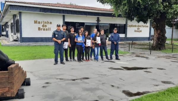Visita Técnica na Capitania dos Portos do Amapá Expande Visão de Futuro dos Estudantes