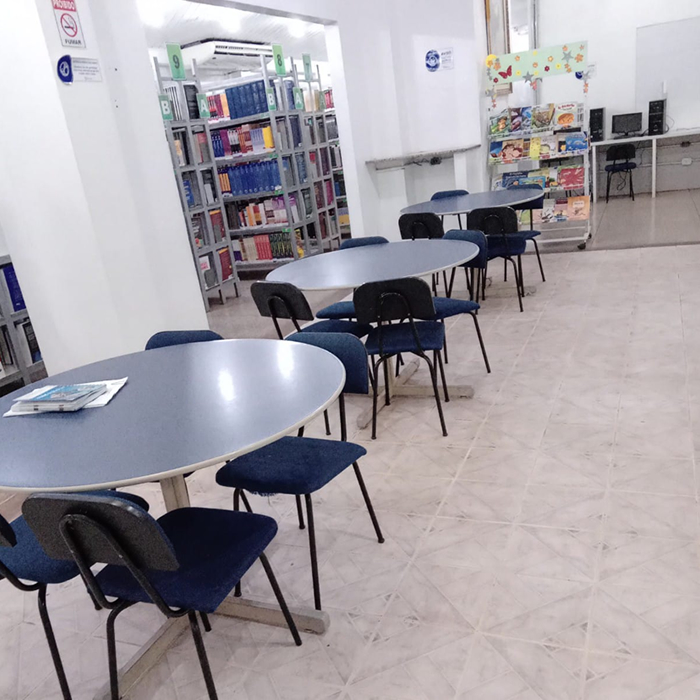 Espaço da biblioteca