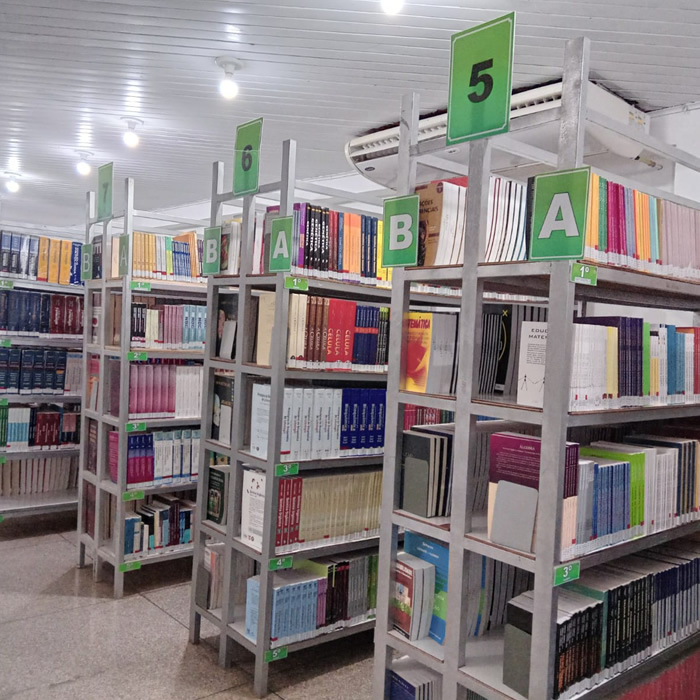 Espaço da biblioteca
